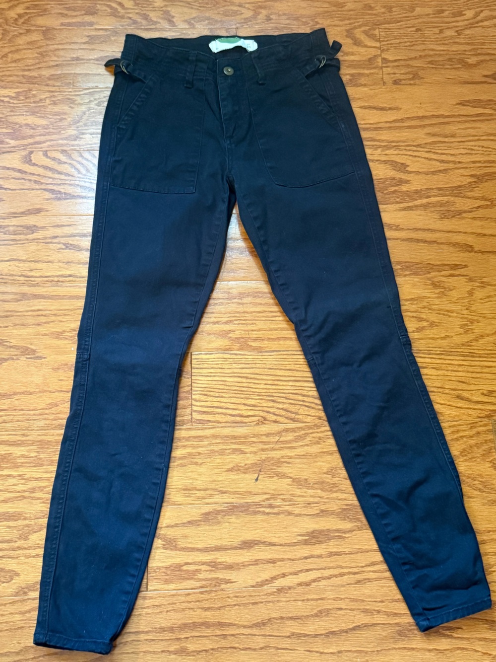 Vintage Anthropologie Womens Black Pants Size‎ 26 GUC